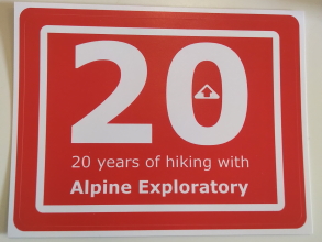 Alpine Exploratory sticker