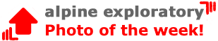 Alpine Exploratory Photo of the week logo