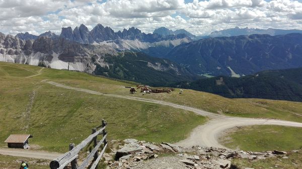 Views from the Plose massif on the Alta Via 2