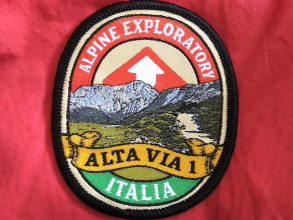 Alpine Exploratory AVU patch red