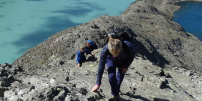 Reaching Cabane de Moiry on the Haute Route, Swiss Alps