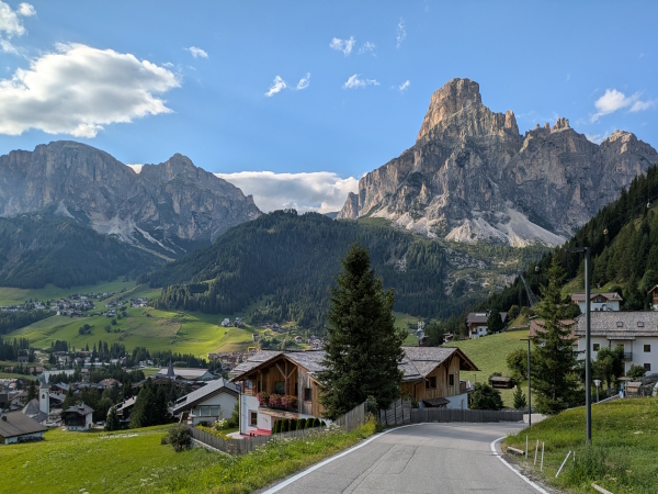 Corvara in the Italian Dolomites
