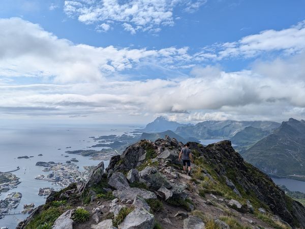 Floya ridge above Svolvaer