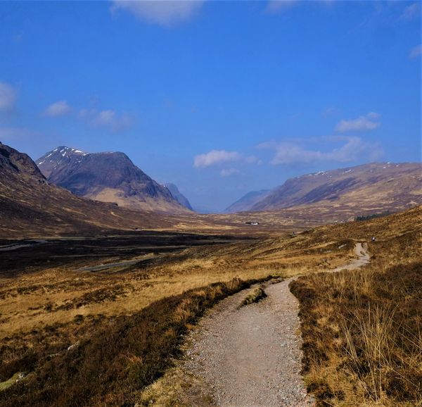 Views down Glencoe