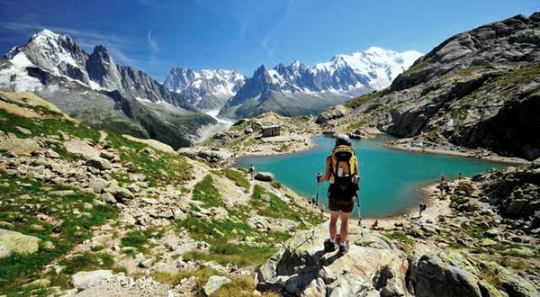 Chamonix to Argentiere on the Walker's Haute Route