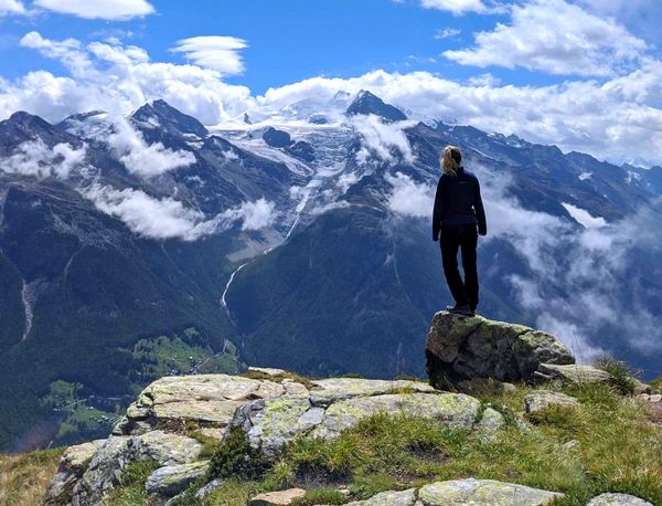 Gruben to St Niklaus on the Walker's Haute Route