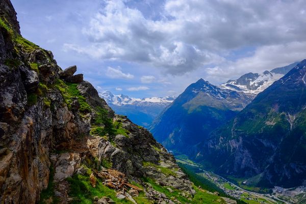 St Niklaus to Europahutte on the Walker's Haute Route