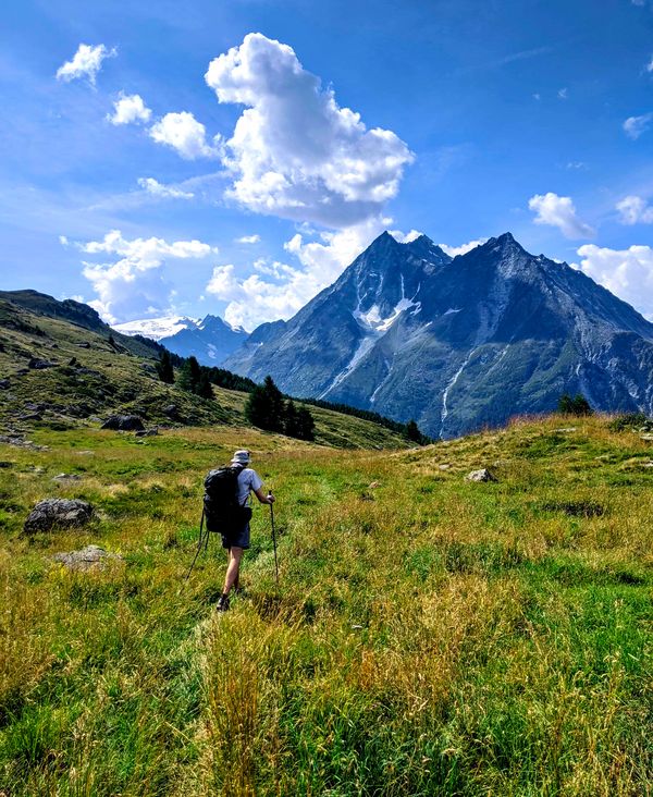 La Sage to Cabane de Moiry on the Walker's Haute Route