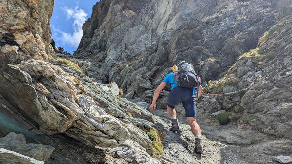 Cabane de Prafleuri to Arolla on the Walker's Haute Route