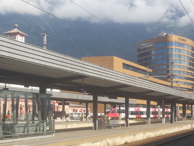 At Innsbruck station