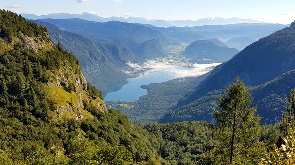 Walking from Dom na Komni to Bohinj
