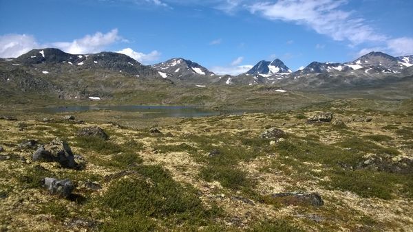 Gjendebu to Memurubu on the Jotunheimen Tour