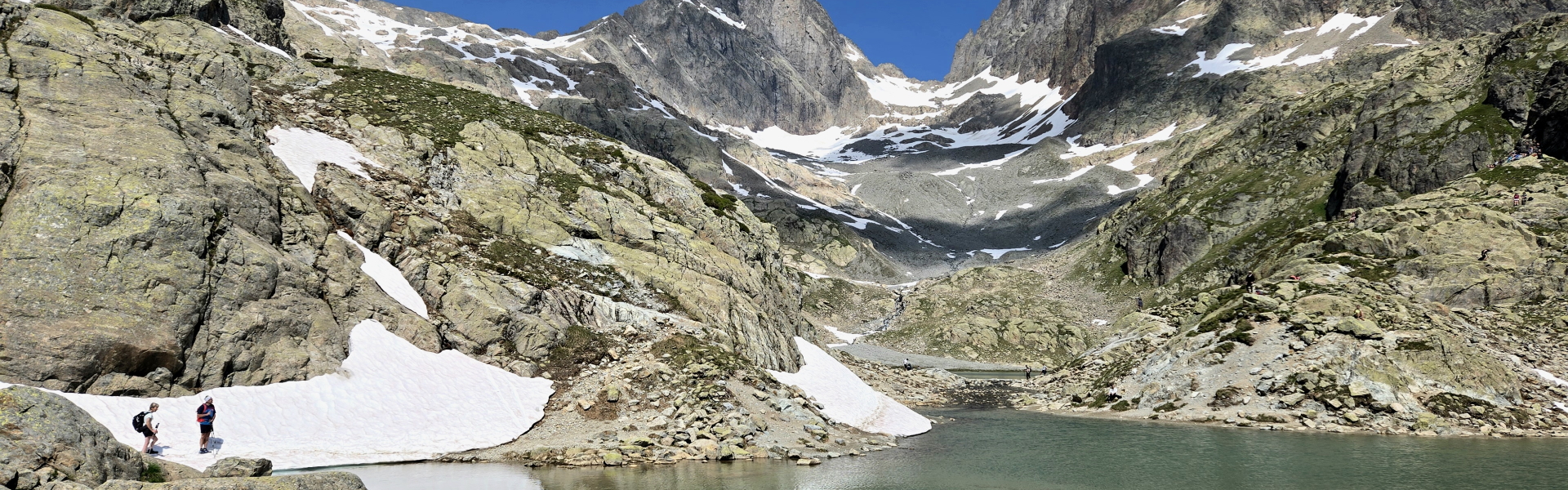 Lac Blanc rocks above Chamonix