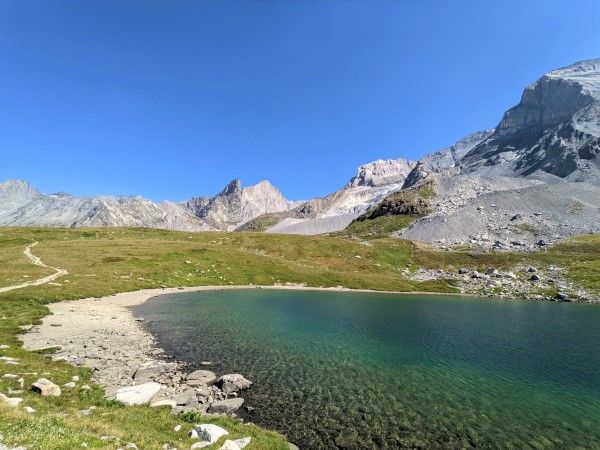 Lake near Col de la Vanoise
