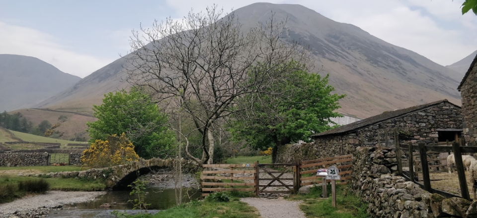 Kirk Fell from Wasdale Head in the Lake District (2019)