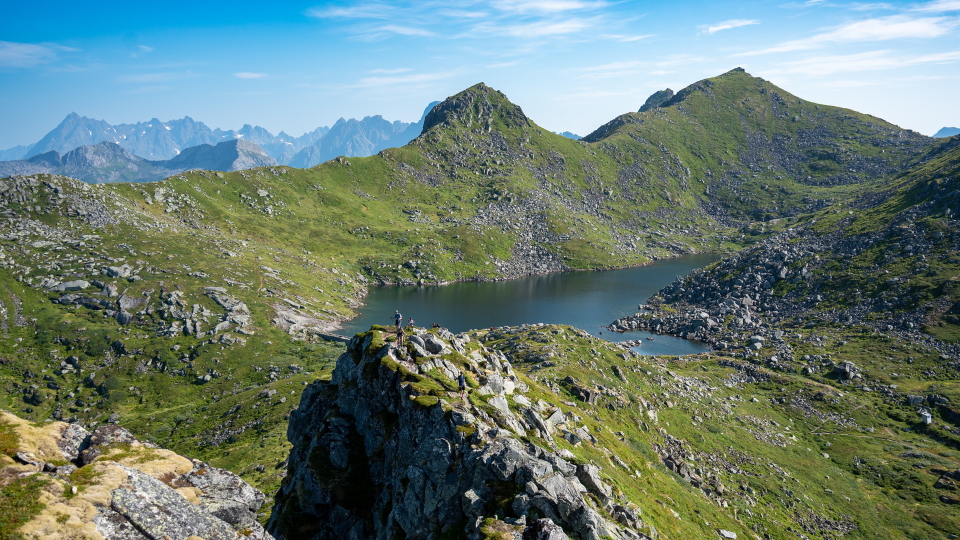 Mountain majesty on the Lofoten islands