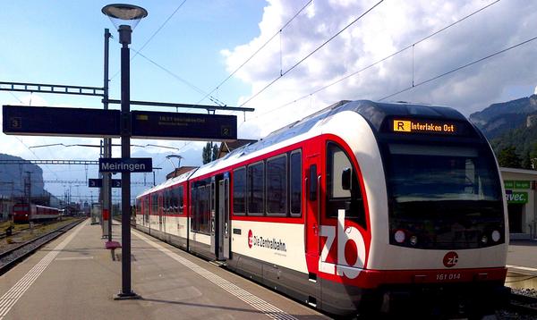 Swiss Train Station