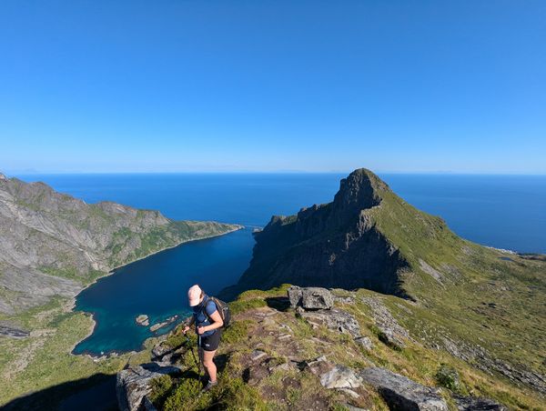 hikers on Merraflestinden