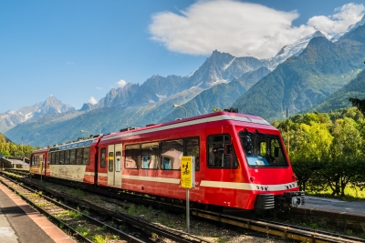 Mont Blanc Express from Martigny to Chamonix