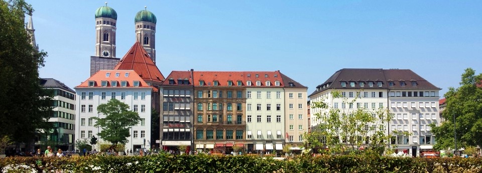 The Frauenkirche in Munich, Southern Germany