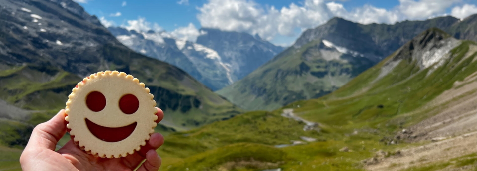 In Switzerland even the biscuits are smiling