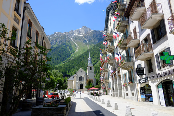 Chamonix on the TMB