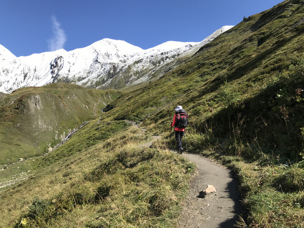 Arnuova to La Fouly on the TMB
