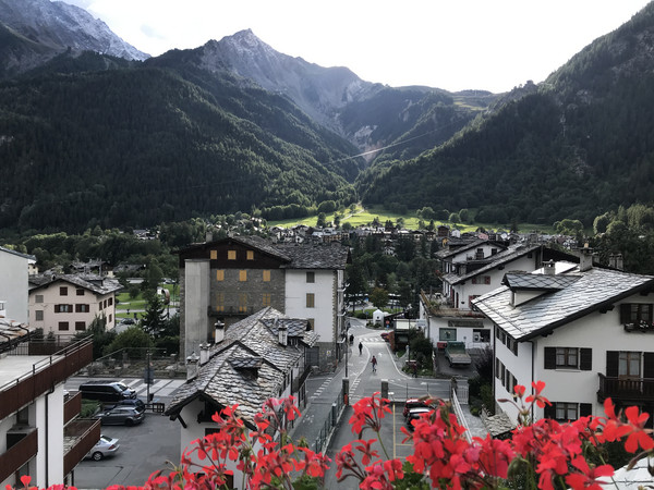 Courmayeur on the TMB