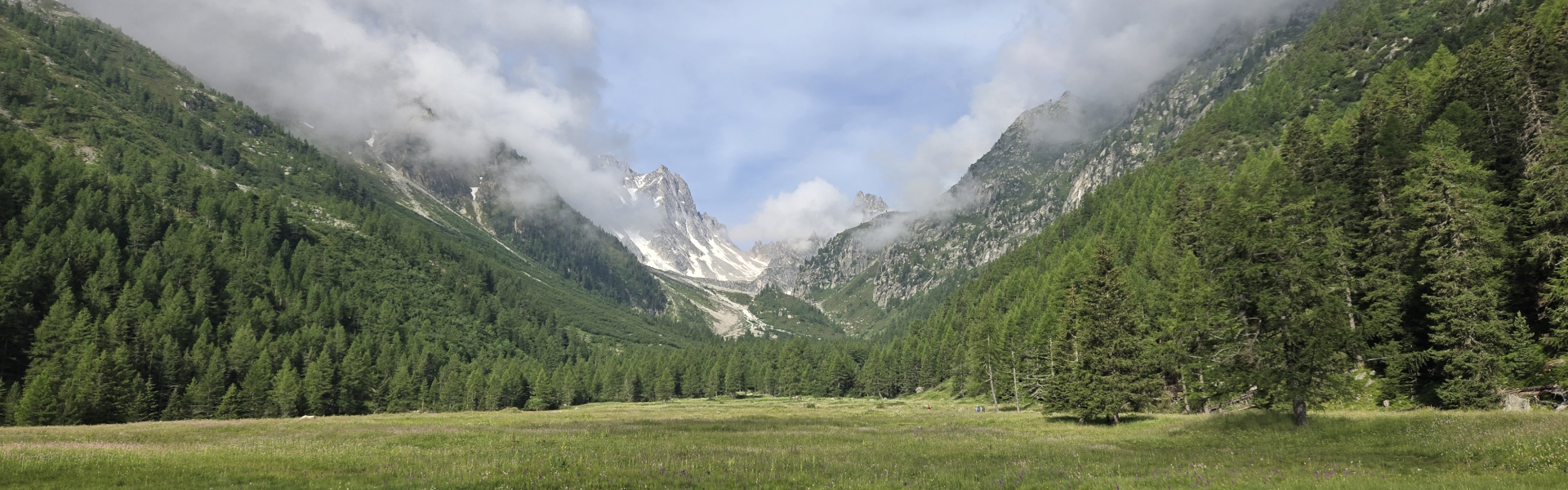 Val d'Arpette on the Tour du Mont Blanc