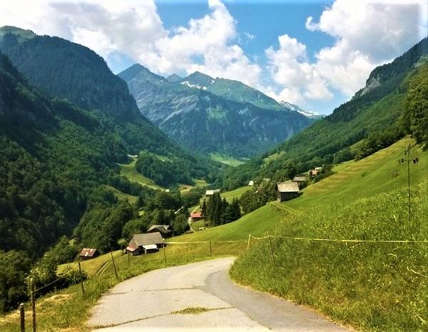 Sargans to Weisstannen on the Via Alpina