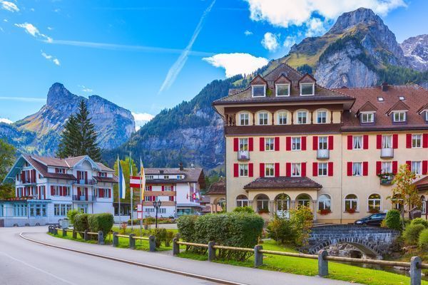 Kandersteg on the Via Alpina