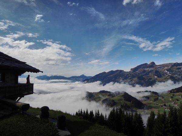 Col des Mosses to Montreux on the Via Alpina