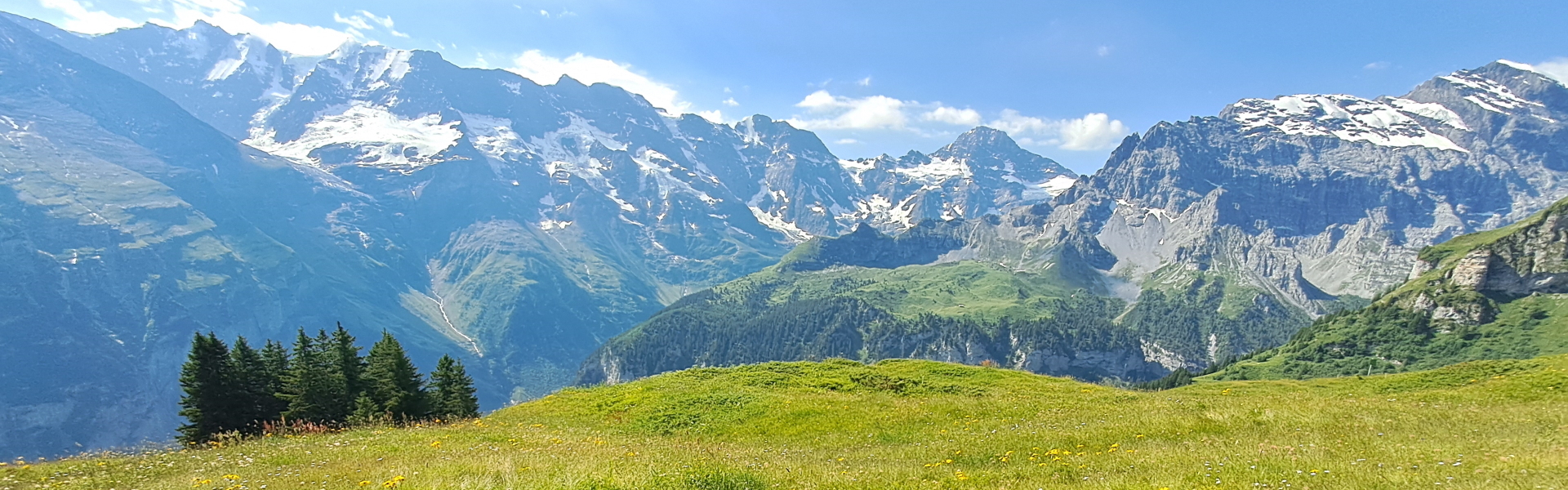 The North Face Trail above Mürren